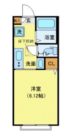 デューベ経堂の物件間取画像